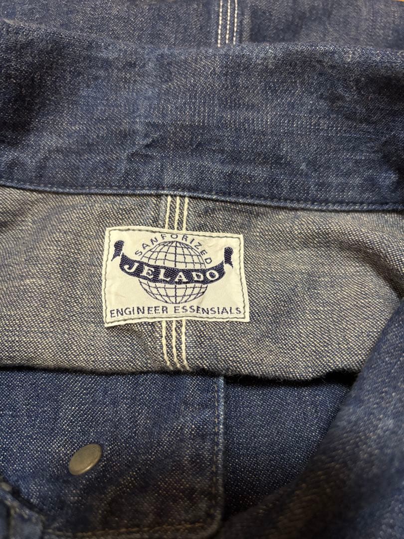 JELADO LAST RESORT DENIM カバーオール サイズ50