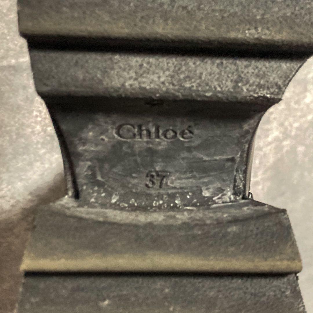 い*中様 Chloé クロエ レインブーツ ブラック 24cm