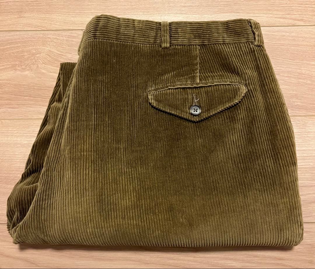アメリカ製 80s L.L.BEAN コーデュロイ パンツ ビッグサイズ W42