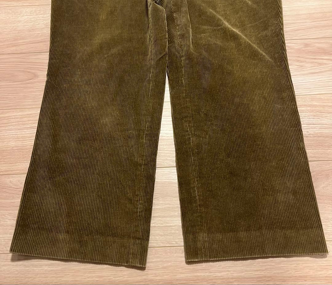アメリカ製 80s L.L.BEAN コーデュロイ パンツ ビッグサイズ W42