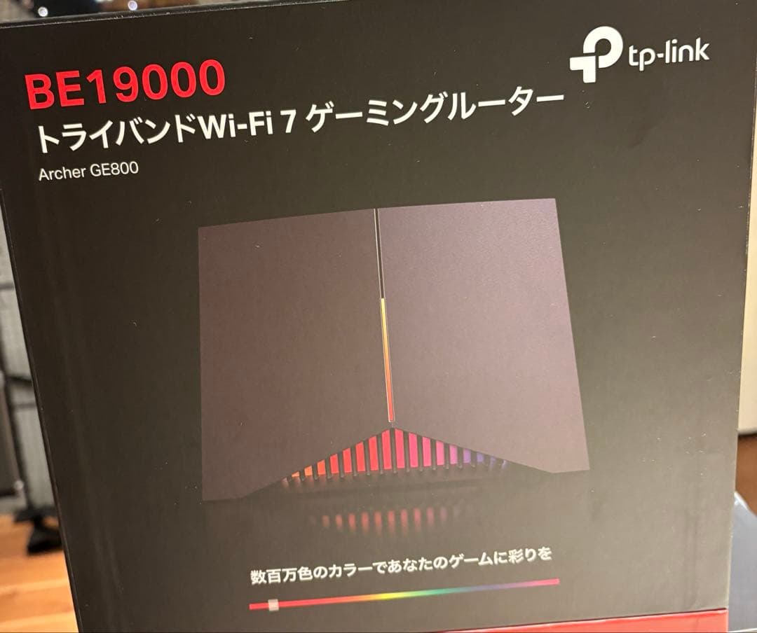 M*N様 TP-Link BE19000 Archer GE800 ゲーミングル