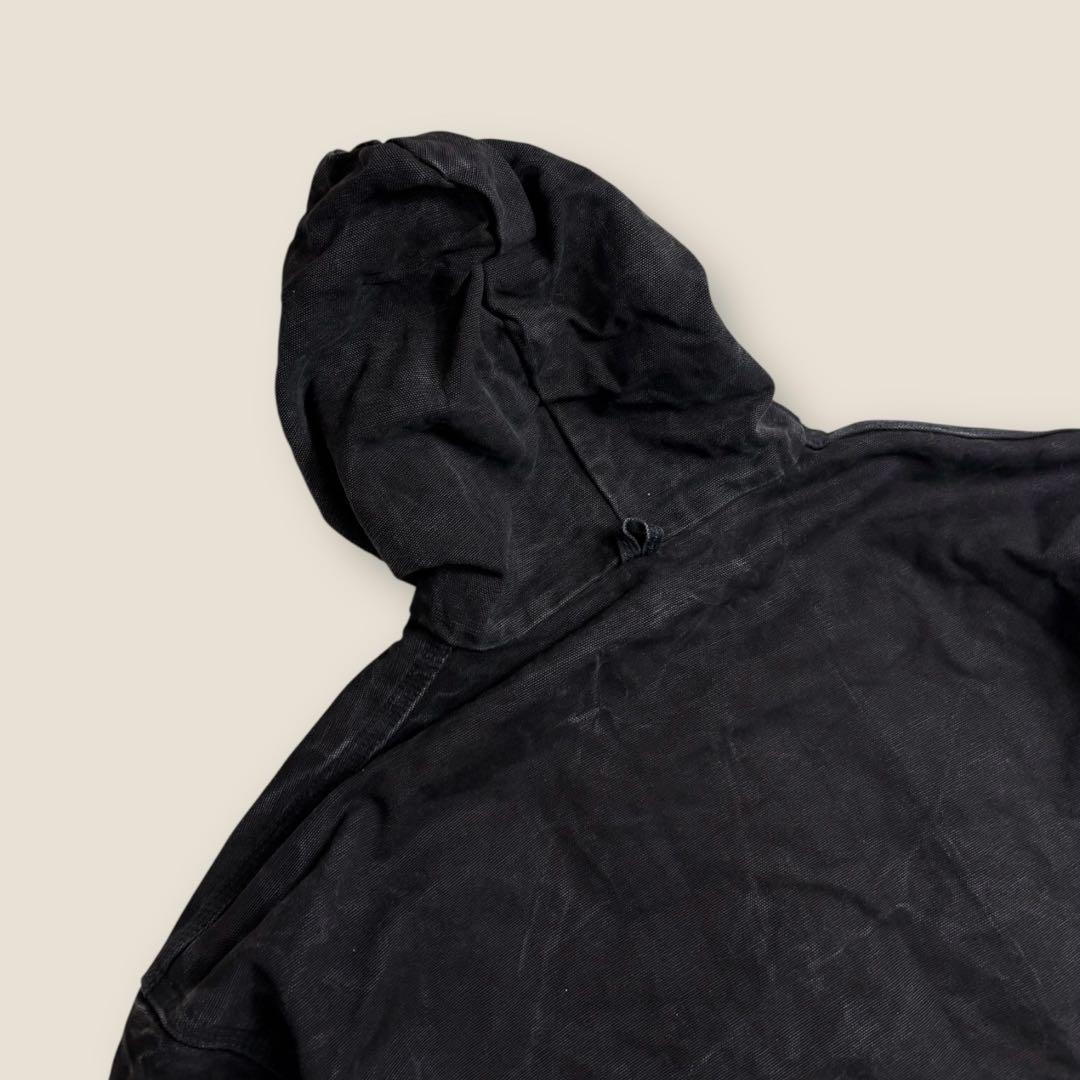 90’s USA製 Carhartt アクティブジャケット フェードブラック