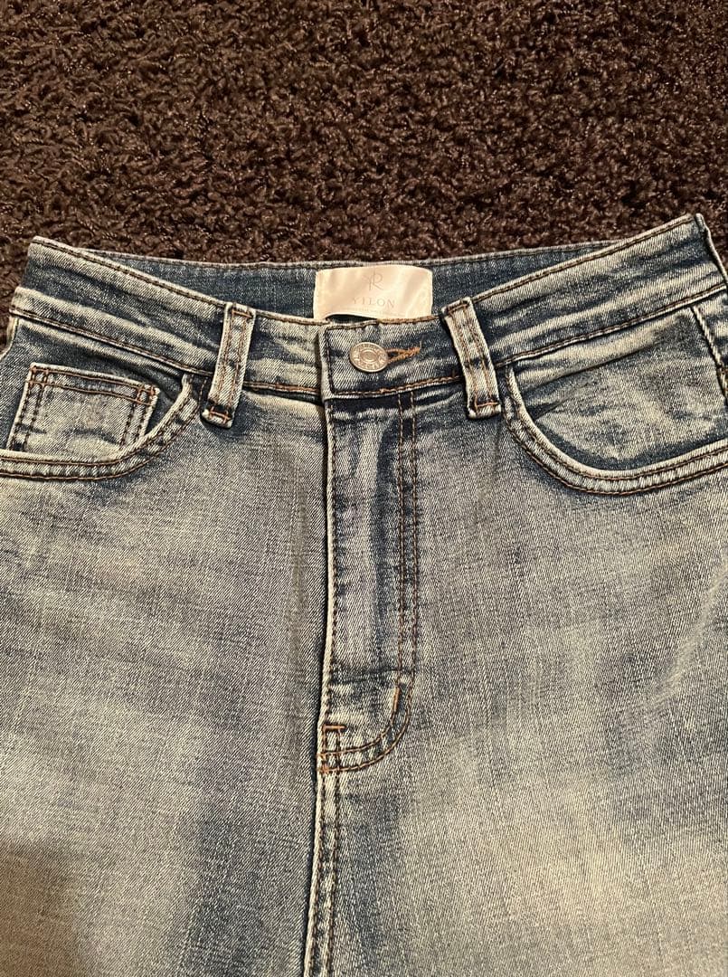 パンツ yilon SEMI FLARE DENIM