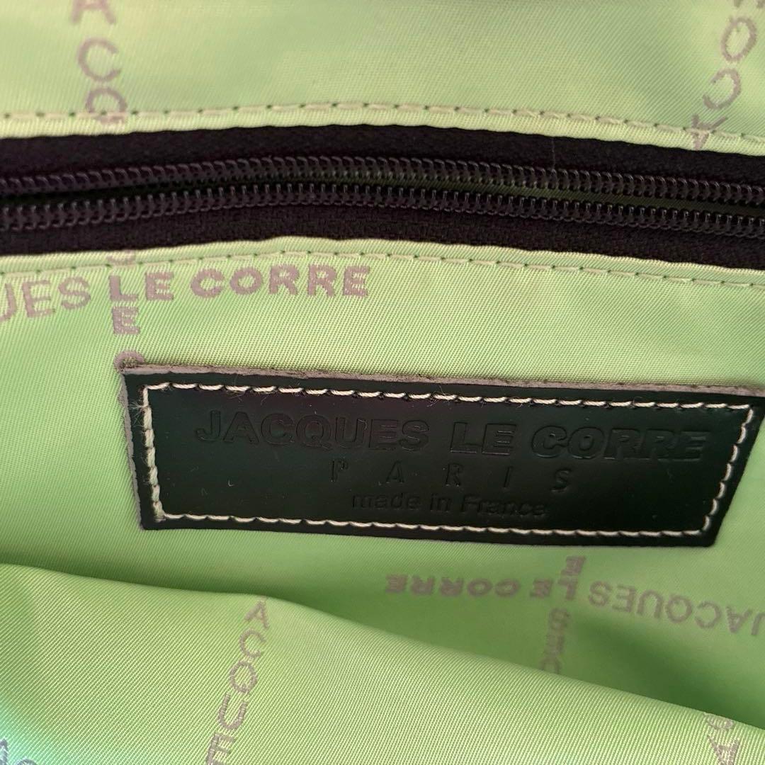 JAQUE LE COREEジャックルコー　リスボン　バック　エナメル　マルチ柄