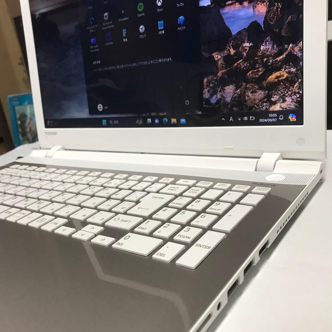 TOSHIBA dayna book Windows11 美品