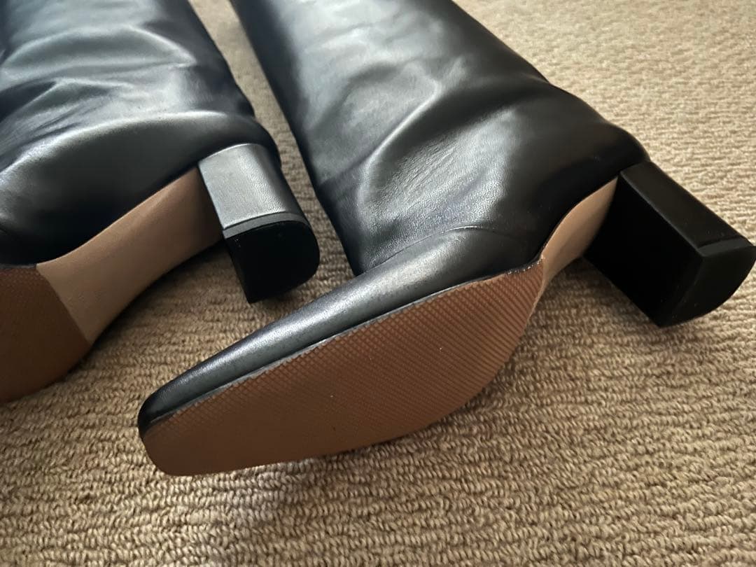 ネブローニ NAPPA ロングブーツ 黒 37 定価118,800円 美品