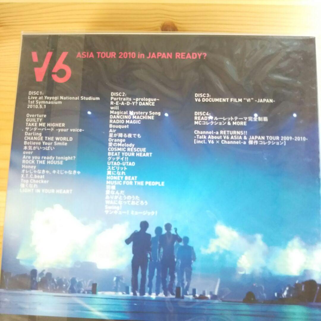 V6 ❤️ ASIA TOUR 2010 ❤ 初回限定 READY? 盤 DVD