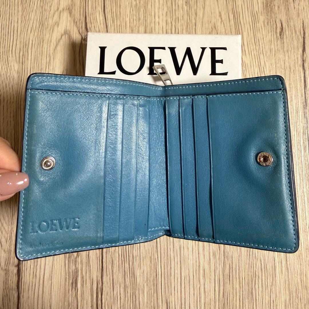 LOEWE ロエベ リピート アナグラム 二つ折り 折り財布