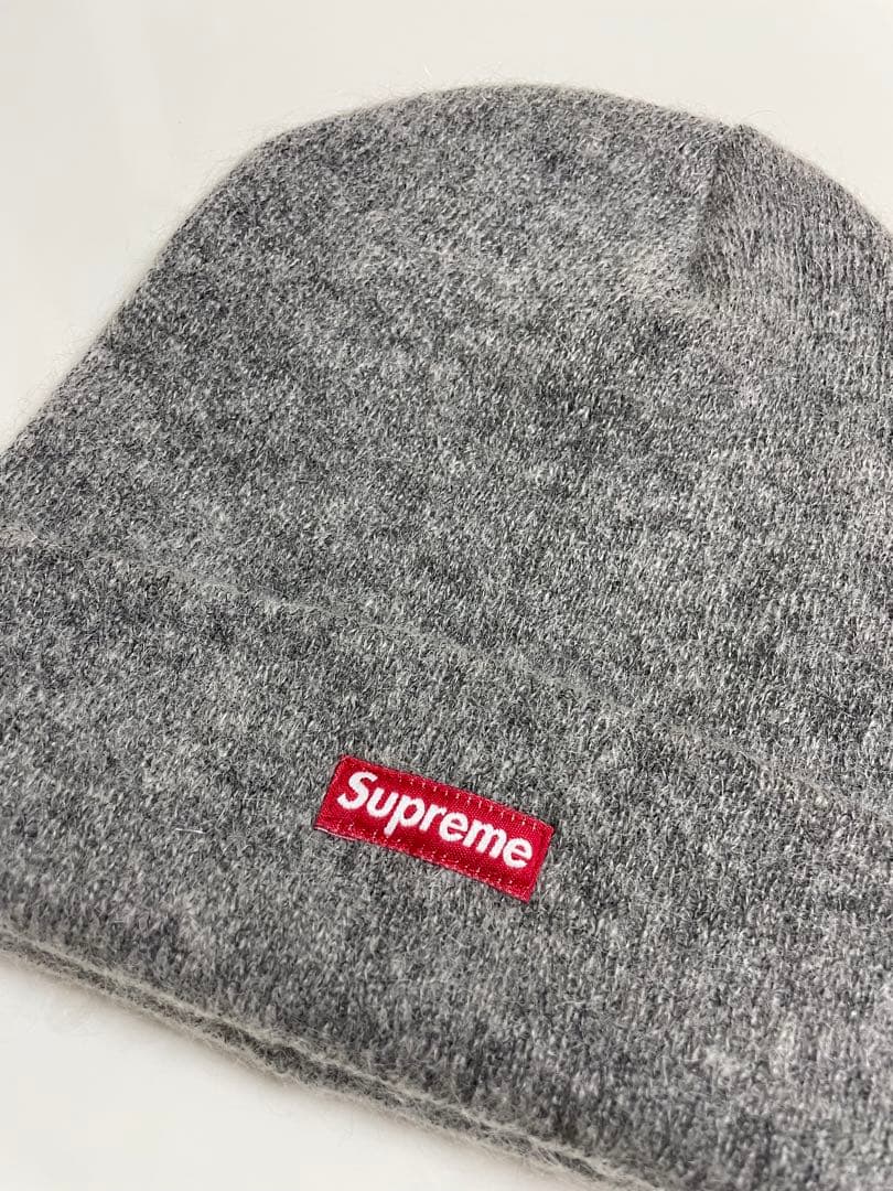 Supreme Mohair Beanie Grey グレー　美品　ビーニー