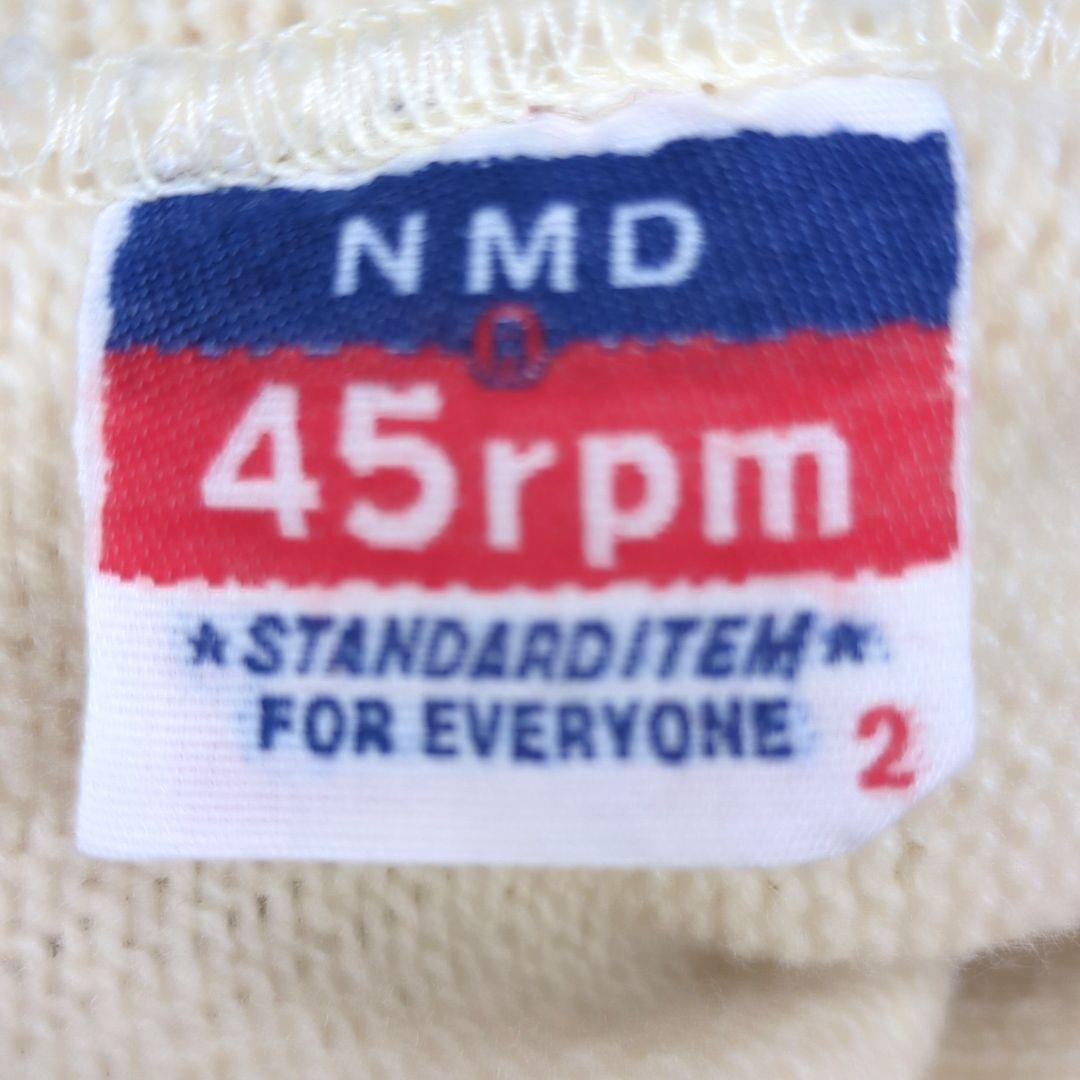 45R / 45rpm NMD ウール100% 半袖ニット パーカー サイズ2