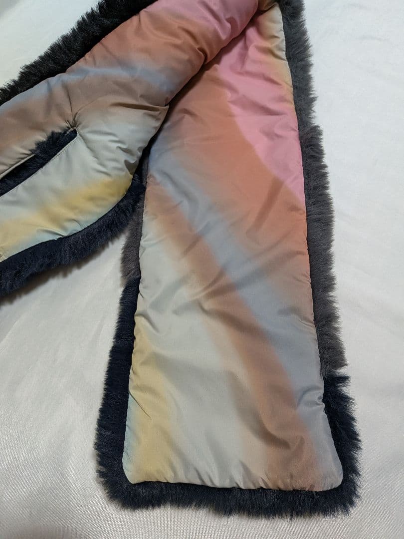 【美品】Paul Smith ポールスミス エコファー マフラー　ショール