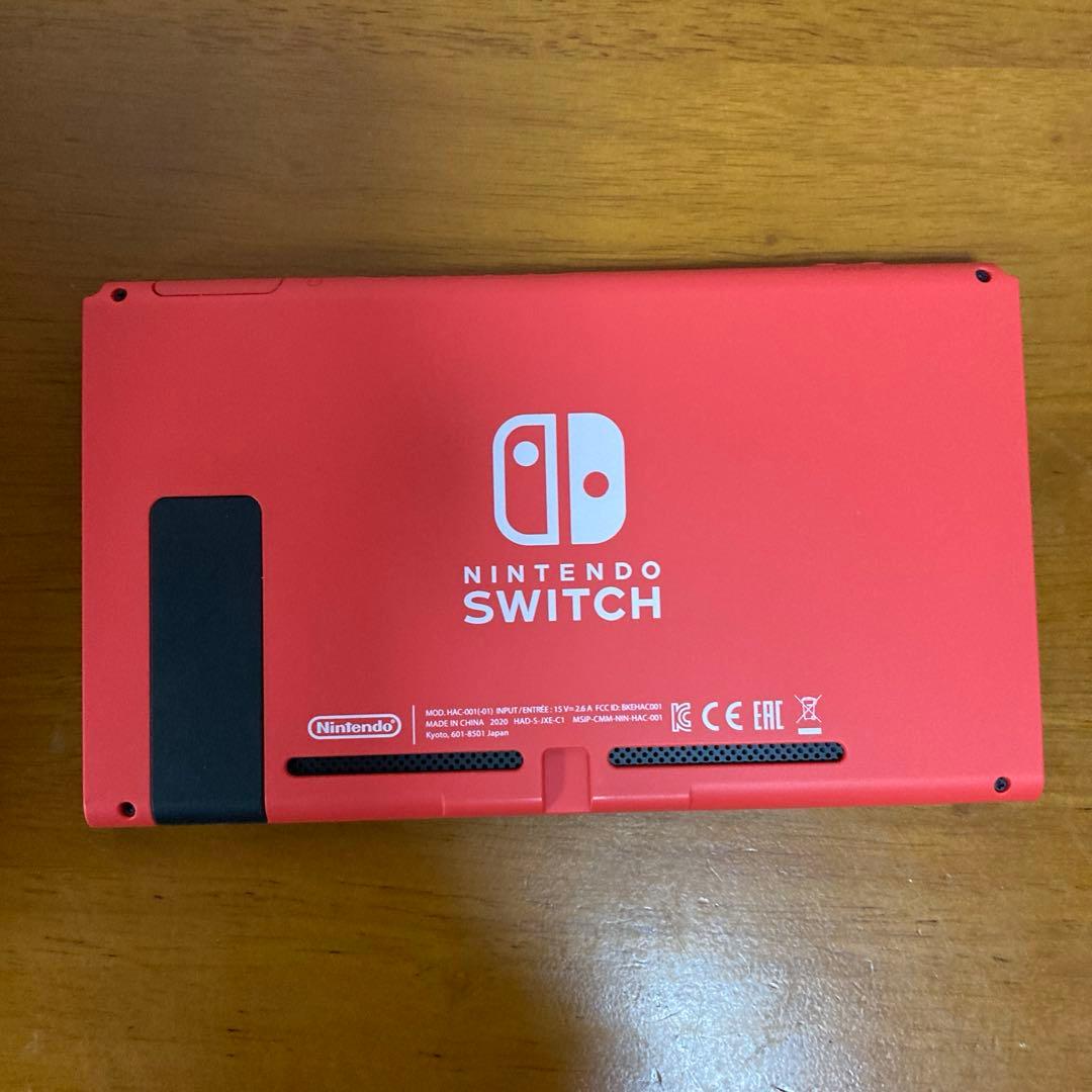 【美品】Nintendo Switch マリオレッド×ブルー セット