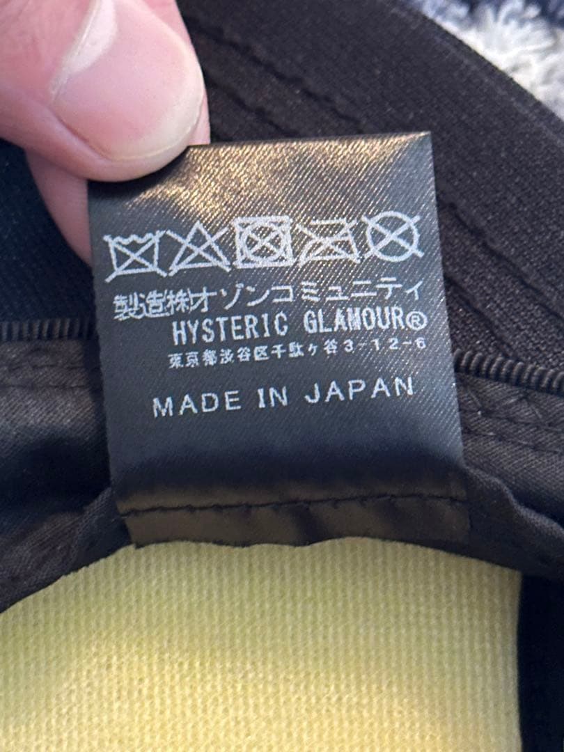 愛夢　HYSTERIC GLAMOUR メッシュキャップ　美品　最安値