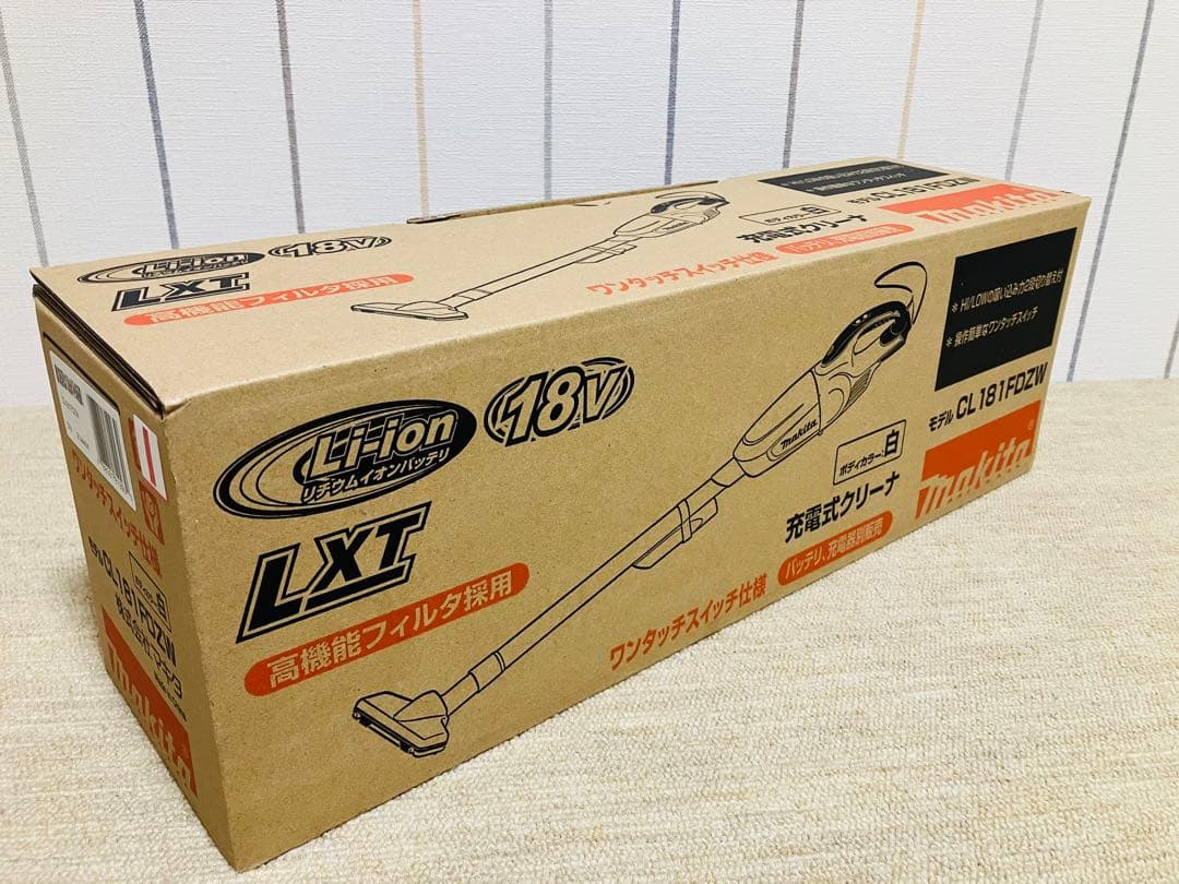 マキタ 充電式クリーナ CL181FDZW カプセル式