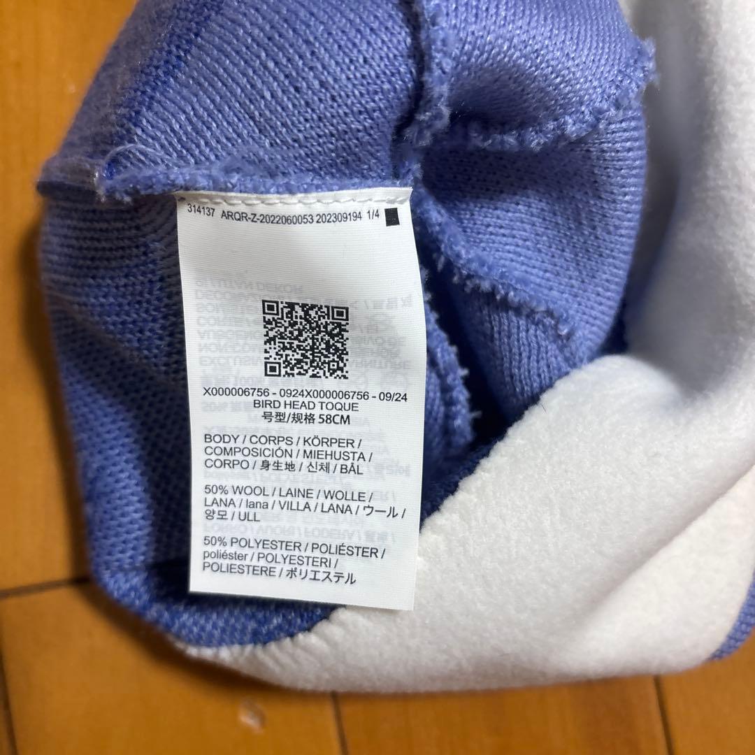 【日本未販売】ARC'TERYX ビーニー 薄紫
