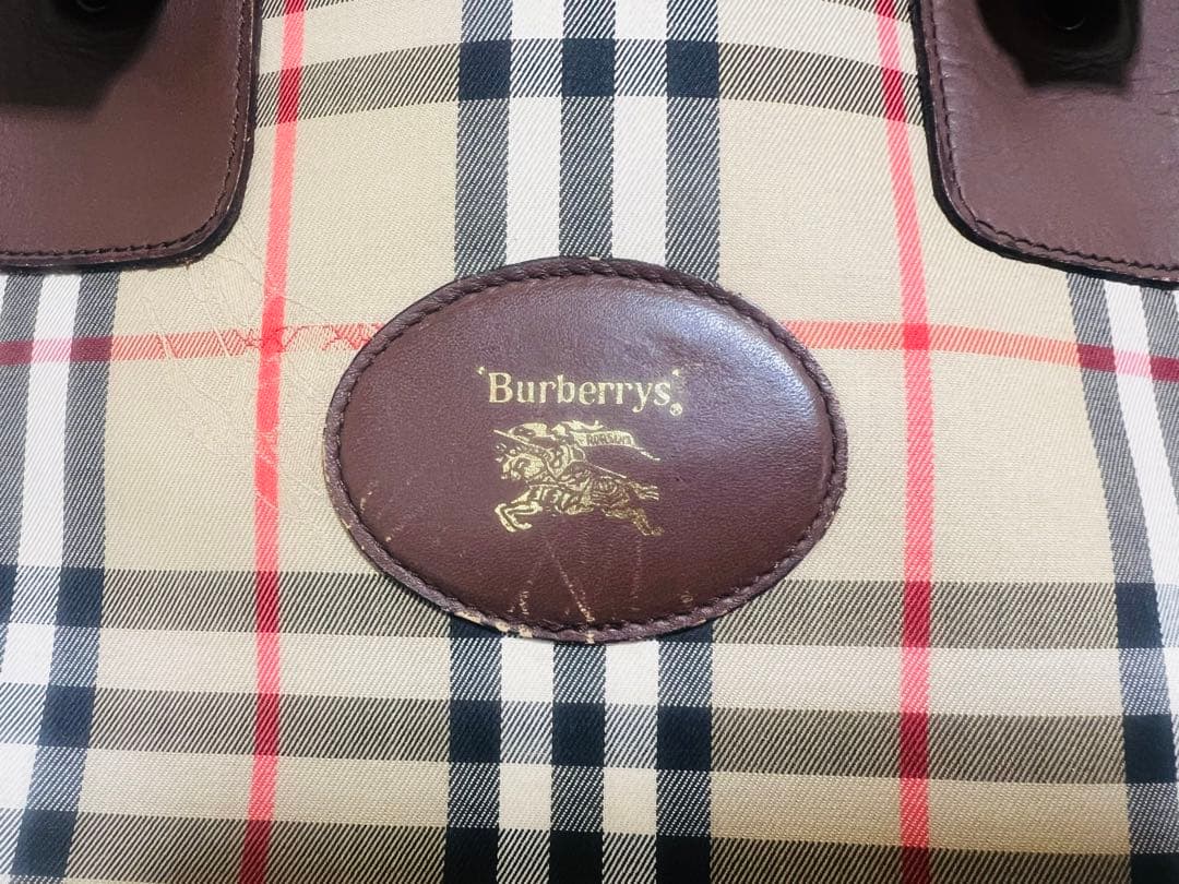連休割引‼️ Burberry's 大容量ボストンバッグ ノバチェック柄