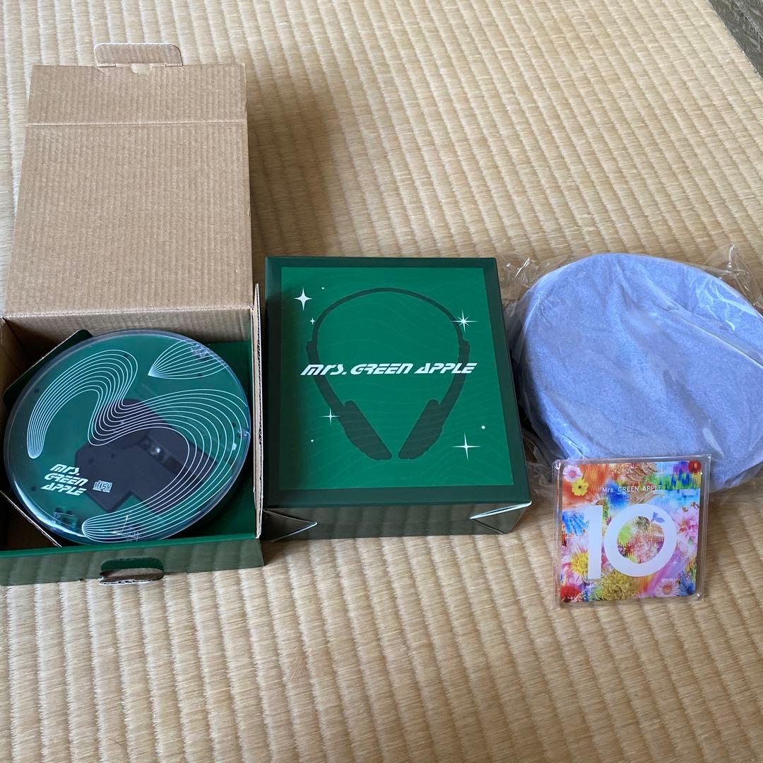 Mrs. GREEN APPLE MGA ポータブルCDプレイヤー ヘッドホン