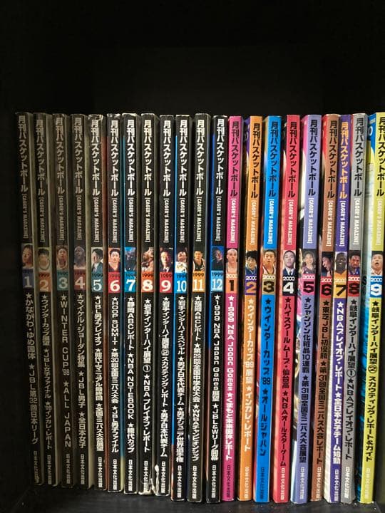 月刊バスケットボール　2000年1月から2014年12月まで　(欠品あり)