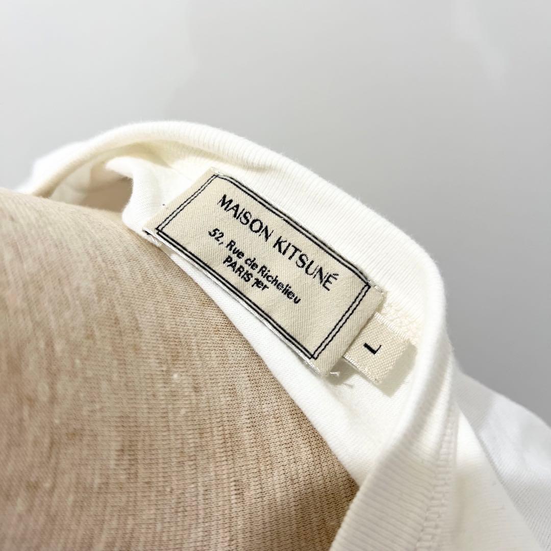 シモンヌ　希少 メゾンキツネ L メンズ Tシャツ