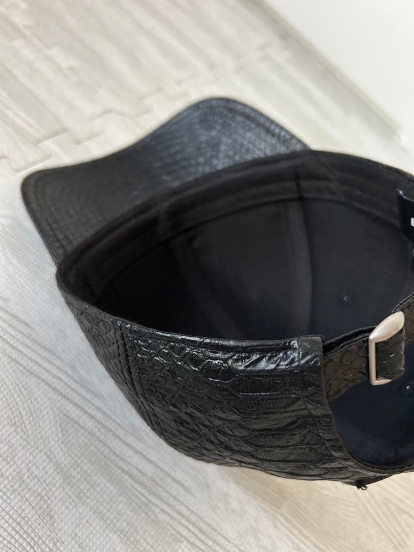 breath bad hop FAUX LEATHER CAP レザーキャップ