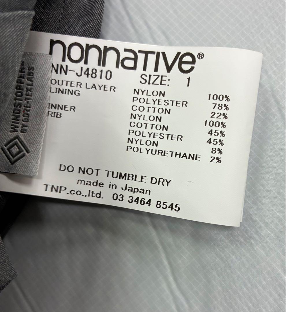 い*員様 2026SS nonnative TROOPER BLOUSON ノン