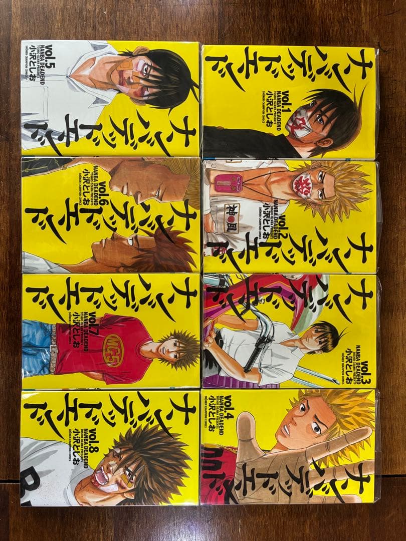 小沢としお「ナンバデッドエンド全15巻、ナンバMG5全18巻」完結セット