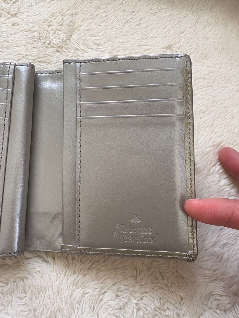 Vivienne Westwood シルバー 三つ折り財布