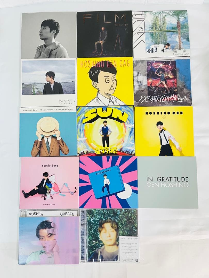 Gen Hoshino Single Box GRATITUDE+光の跡+不思議