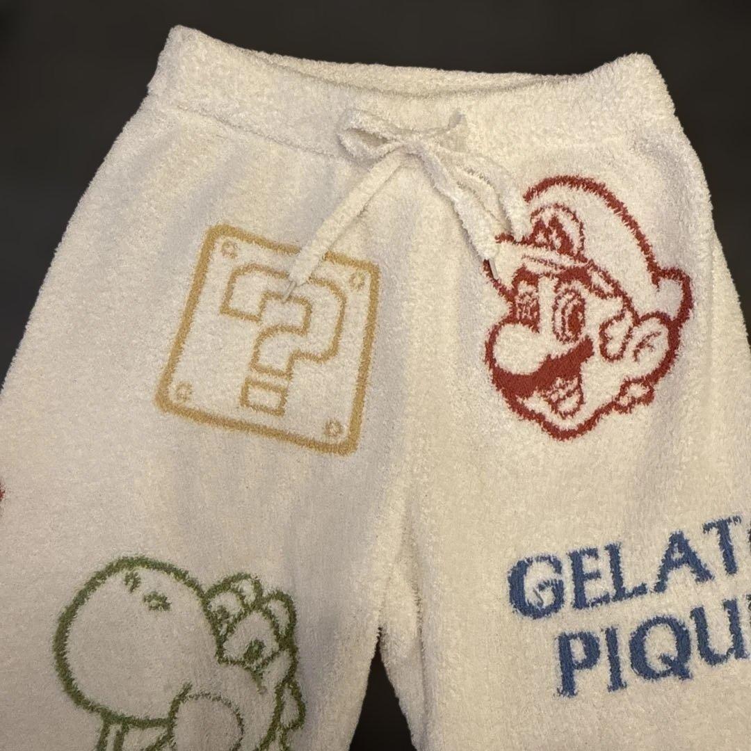 3〜4回着美品　ジェラートピケ　マリオ　ジャラピケパジャマ