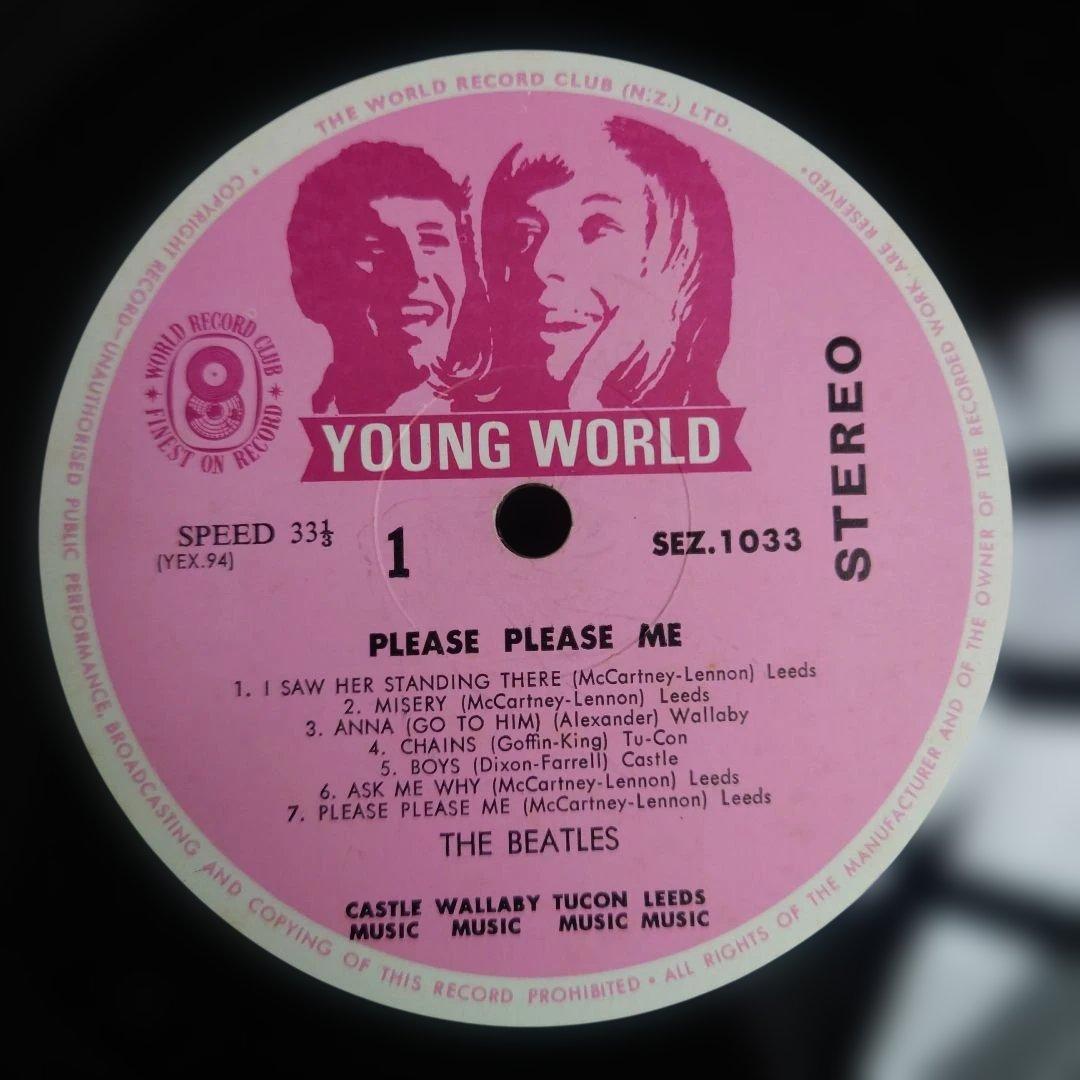 NZ盤THE BEATLES PLEASE PLEASE ME