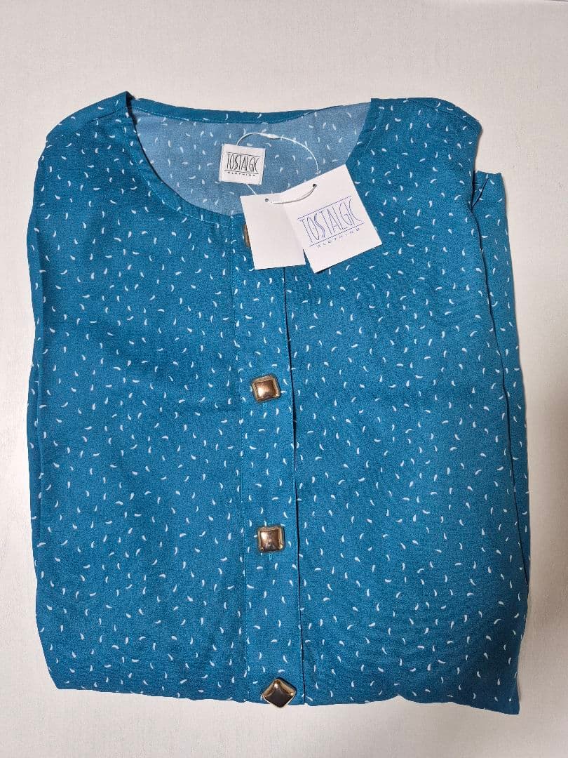 ワンピース Tostalgic clothing Square buttons dress