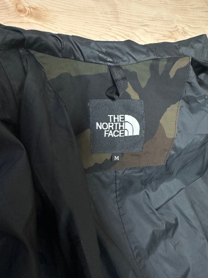 【THE NORTH FACE】カモフラ モッズコート M 【ダウン付き】