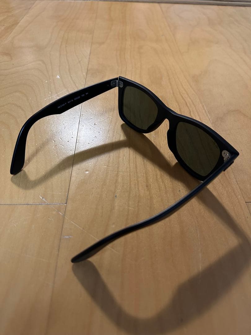 Ray-Ban Wayfarer マットブラック グリーンレンズ