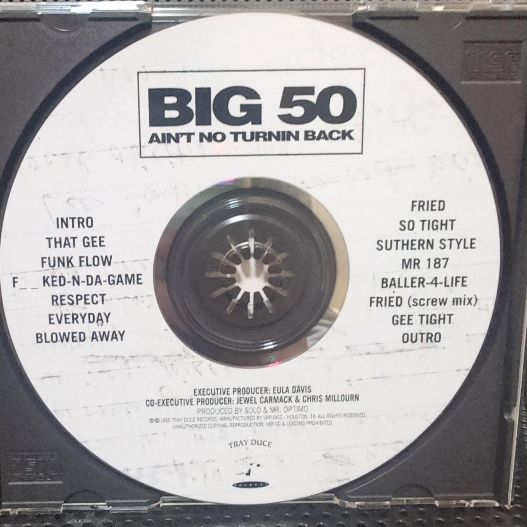 【OG盤】BIG 50 Ain't No Turnin Back【G-RAP】