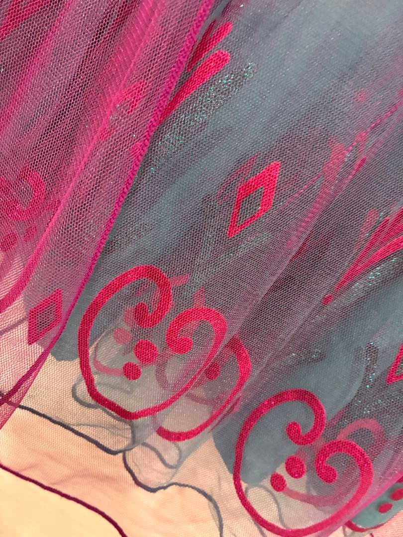 【あやか】ANY FAM KIDS なりきりワンピース　エルサ　靴下付き