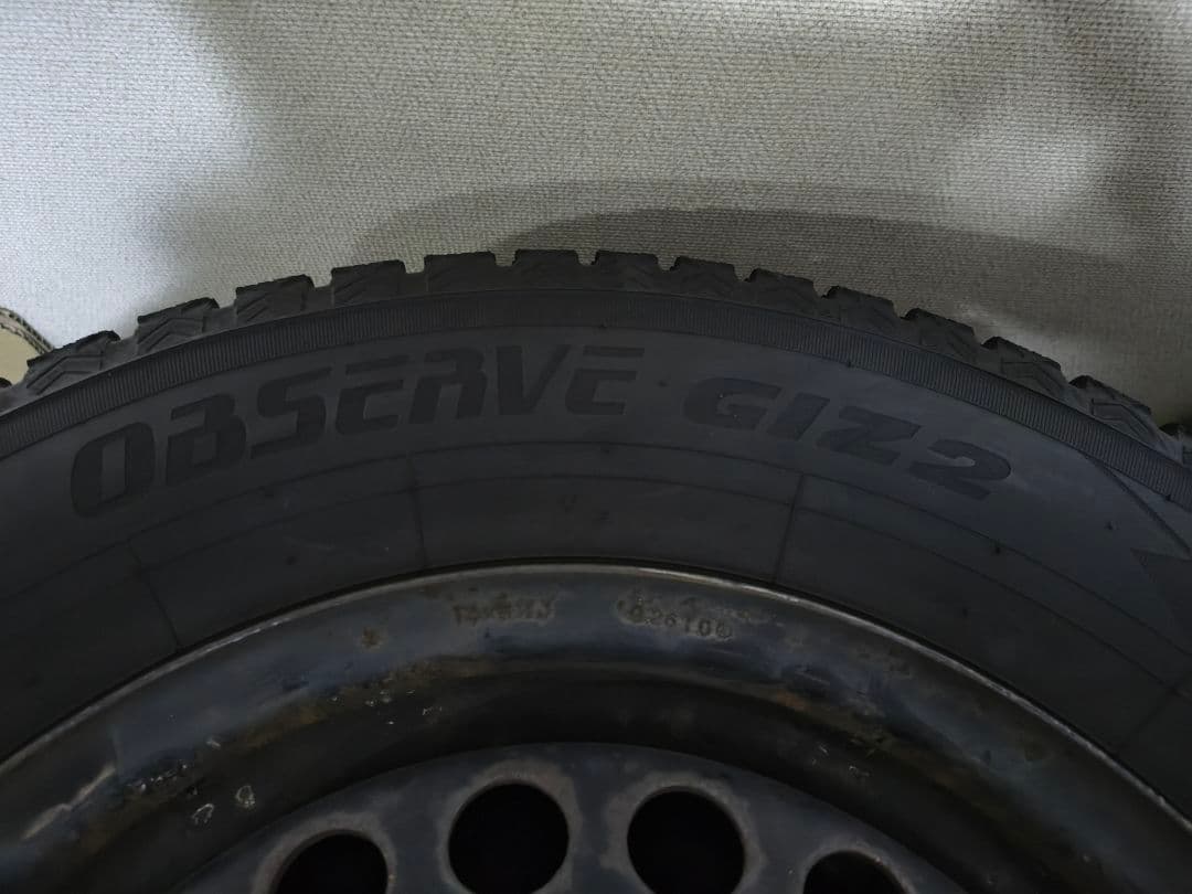 185/70R14 スタッドレスタイヤ2本セット　フリードスパイク他　①