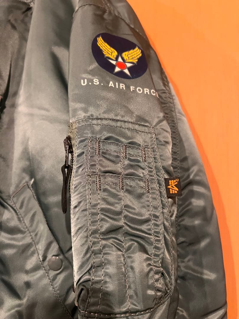 【極美品/USA製】ALPHA MA-1 VINTAGE 復刻 50'sモデルS