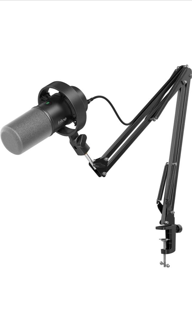 FIFINE ダイナミックマイク 黒 K688CT (ブラック)