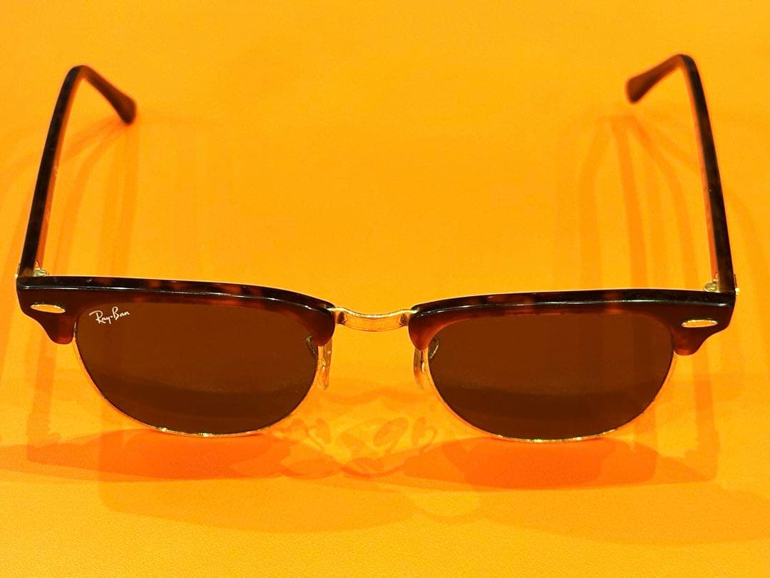 Ray-Ban CLUBMASTER RB3016 W0366 49mm①