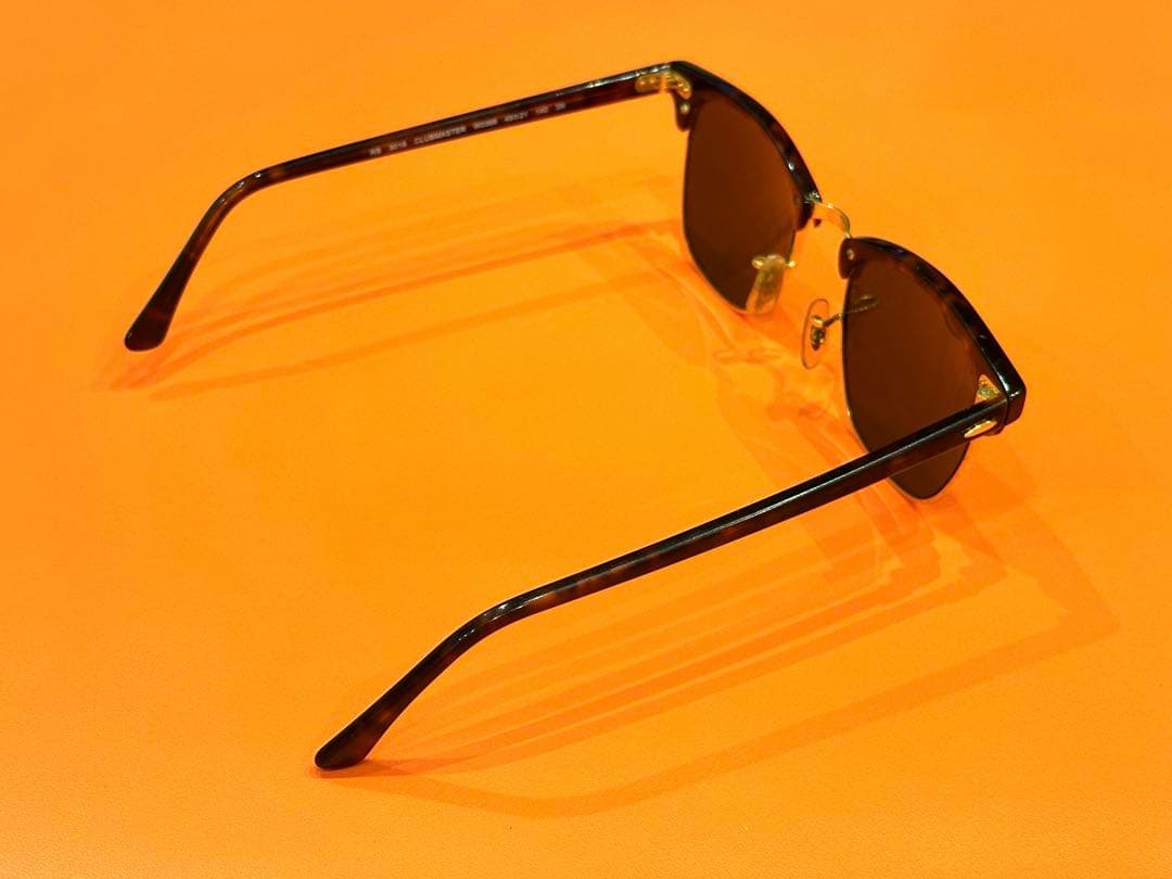 Ray-Ban CLUBMASTER RB3016 W0366 49mm①
