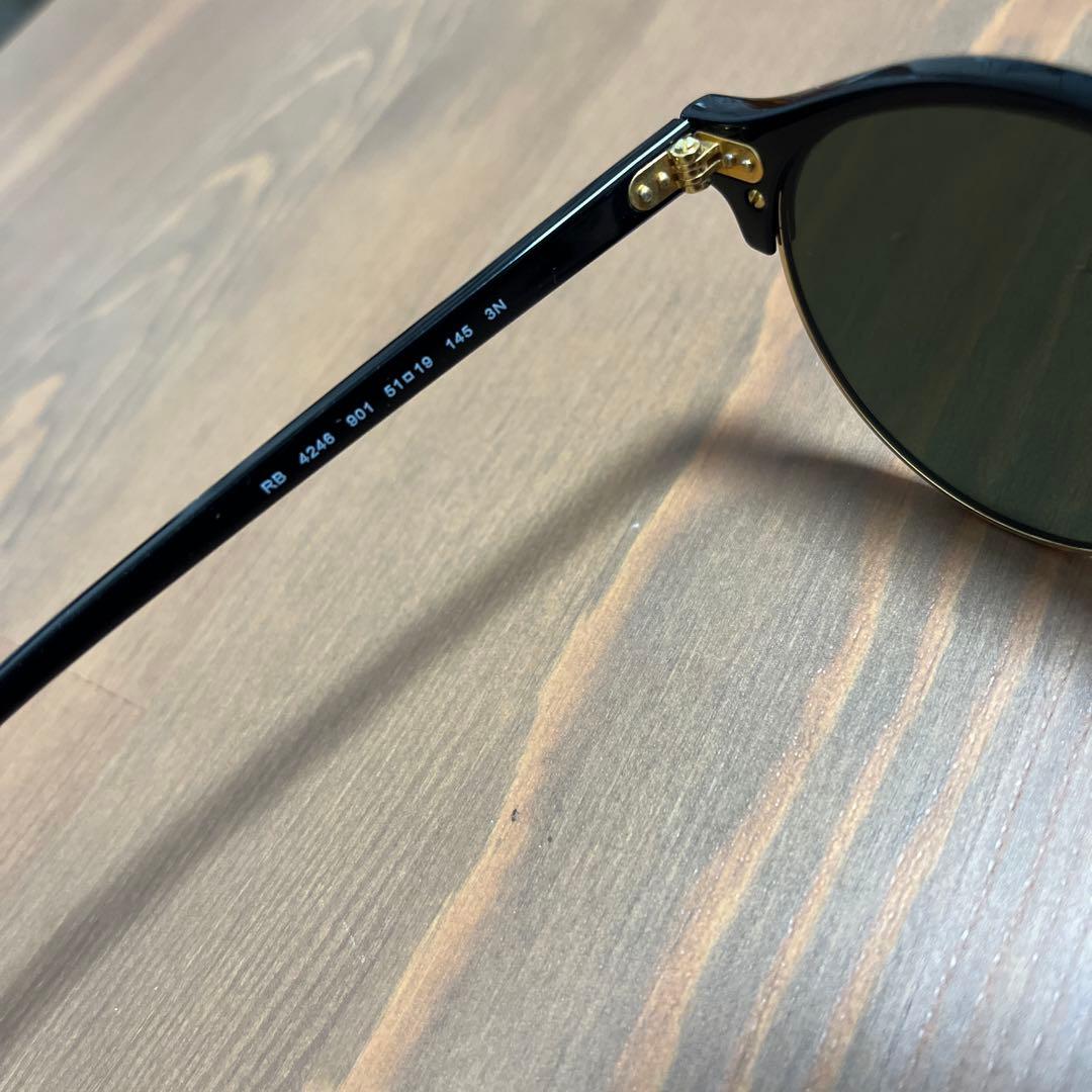 Ray-Ban RB4246 クラブラウンド　サングラス　ケースあり