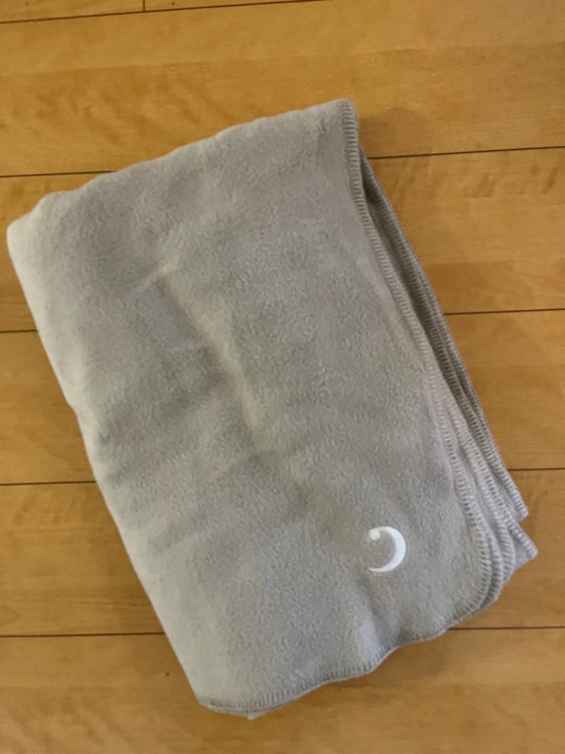 美品 ヨガワークス ヨガブランケット グレージュ