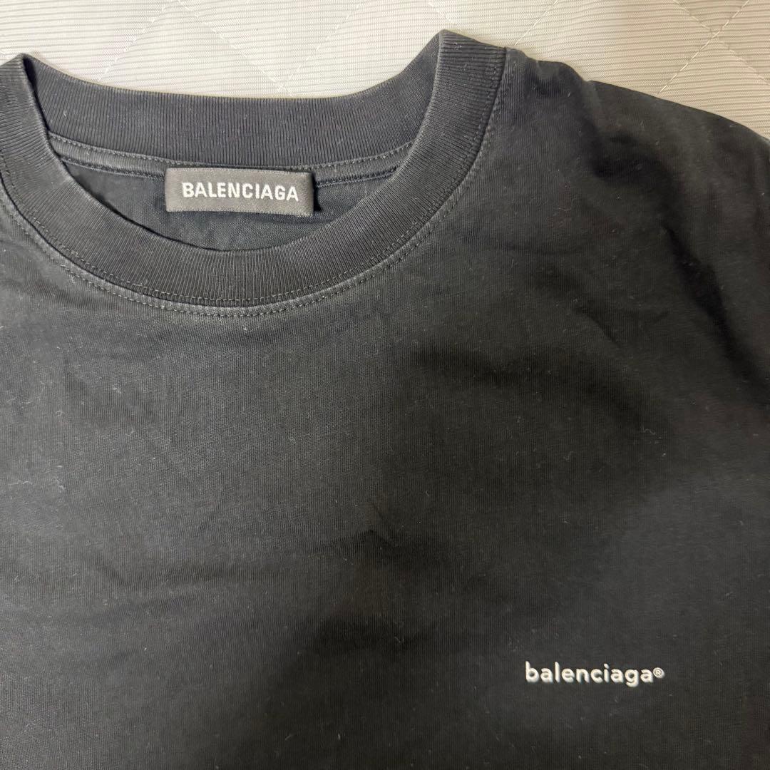 balenciaga 黒 Tシャツ Lサイズ