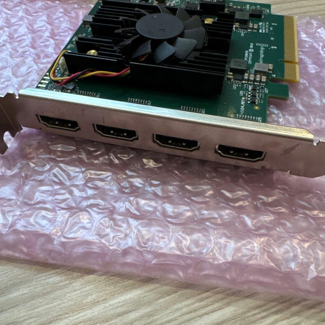 拡張カード Blackmagic DeckLink Quad HDMI Recorder