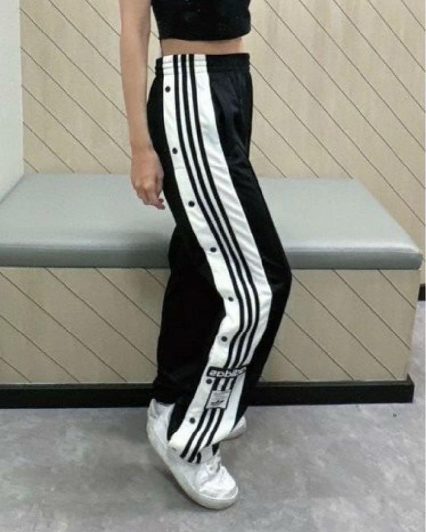 正規品★新品 XS adidas BLACKPINK着用 パンツ アディダス