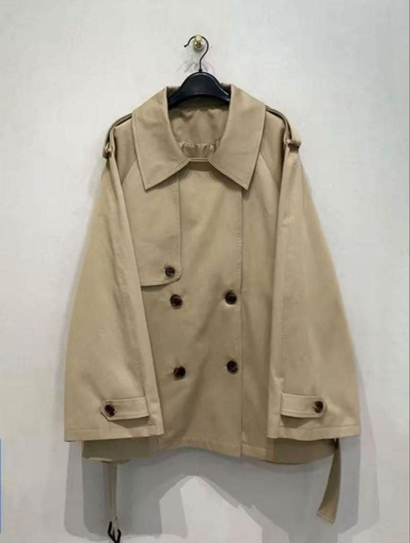 CLANE OVER SHORT TRENCH COAT Sサイズ