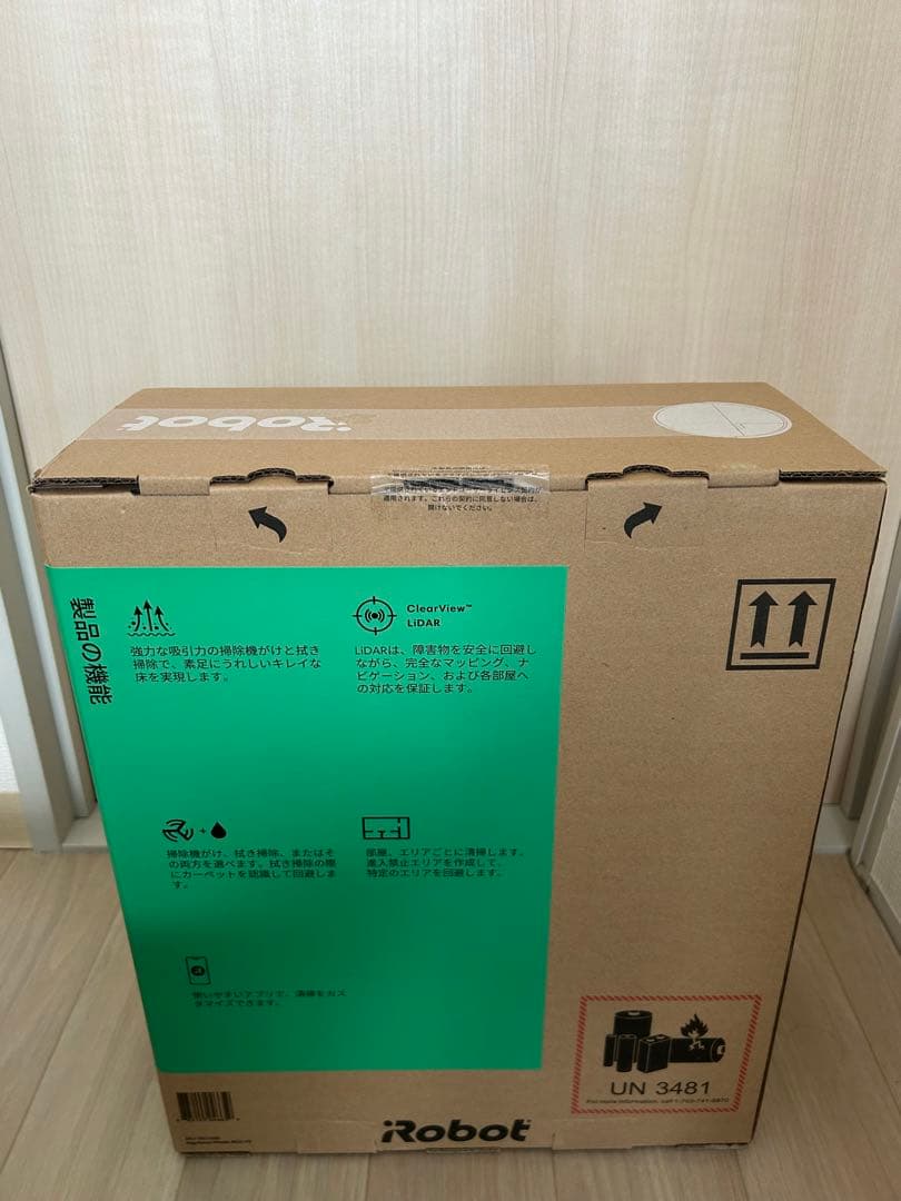 [新品 未使用 未開封]Roomba105Combo ロボット掃除機 保証書付き