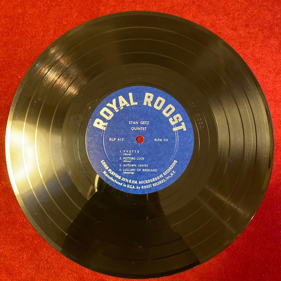 洋楽 Stan Getz Chamber Music Roost RLP 417