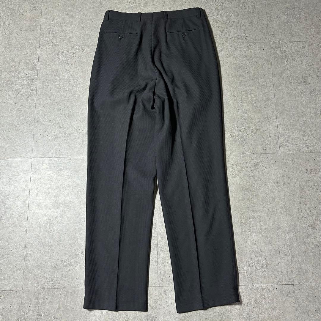 90s Giorgio Armani 細かいストライプ バージンウール