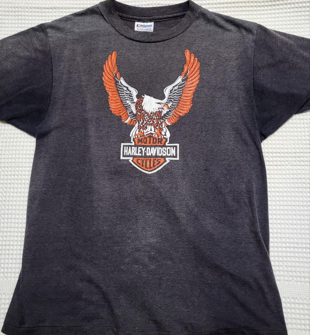 t*m様 ハーレーダビッドソン　tシャツ　80's ヘインズ　usa製